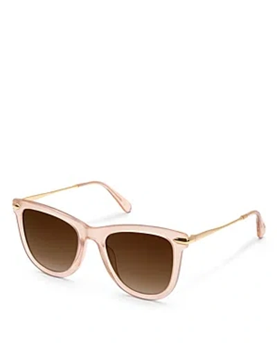 Krewe Simone Oversized Square Sunglasses, 53mm In Neutral