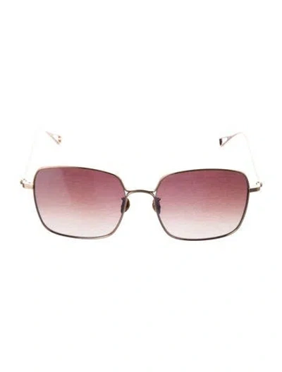 Pre-owned Krewe Square Gradient Sunglasses