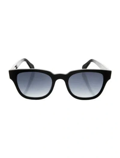 Pre-owned Krewe Square Gradient Sunglasses In Black