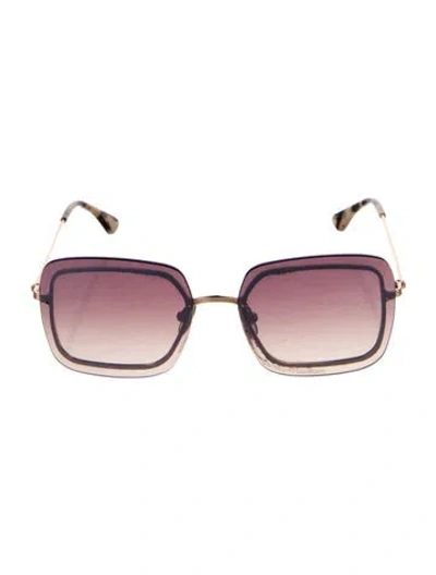 Pre-owned Krewe Square Gradient Sunglasses In Multi