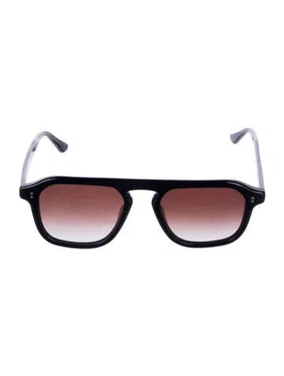 Pre-owned Krewe Square Gradient Sunglasses In Multi