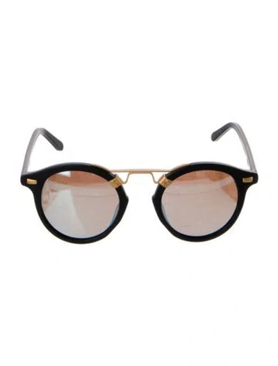 Pre-owned Krewe St Louis Round Sunglasses In Multi
