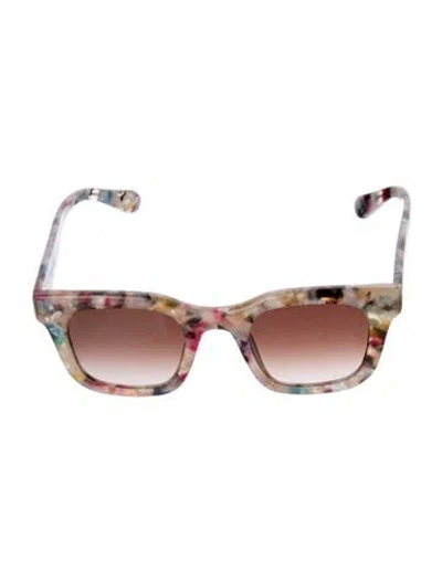 Pre-owned Krewe Wayfarer Gradient Sunglasses In Multicolor