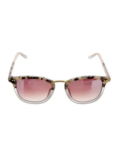 Pre-owned Krewe Wayfarer Gradient Sunglasses In Neutral