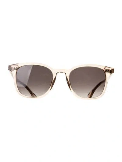 Pre-owned Krewe Wayfarer Gradient Sunglasses In Neutrals