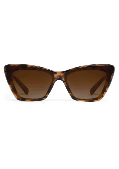Krewe Women's Brigitte Nylon Sunglasses In Venezia In Brown