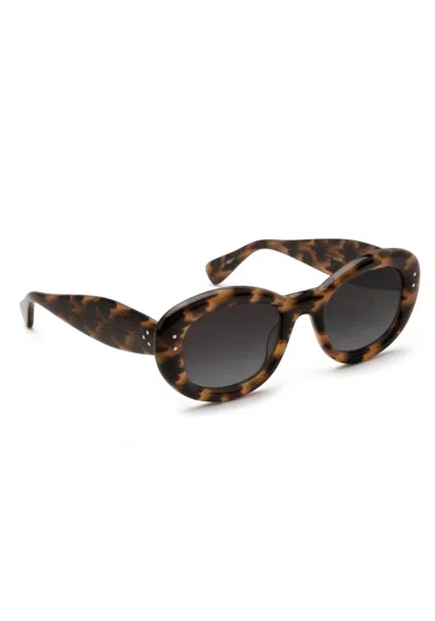 Krewe Women's Margaret Sunglasses In Venezia In Brown