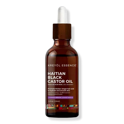 Kreyol Essence Haitian Black Castor Oil - Lavender Hibiscus