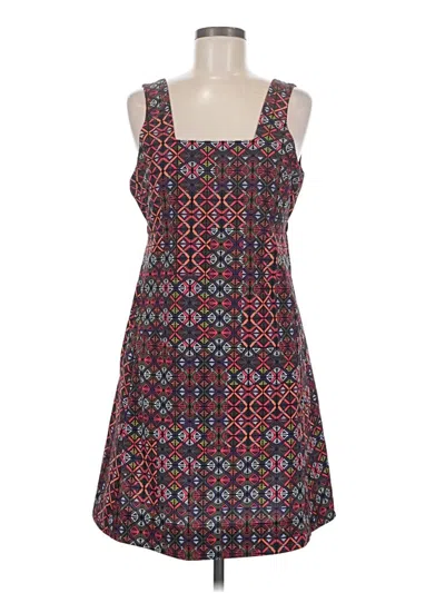 Pre-owned Krimson Klover Casual Dress In Burgundy