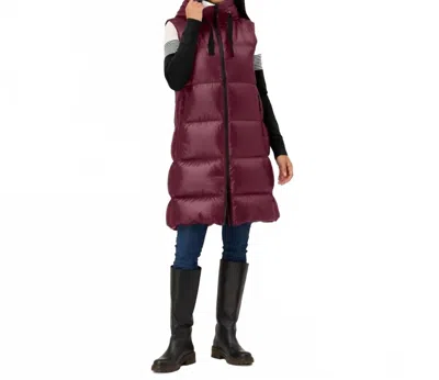 Krimson Klover Compass Long Vest In Bing In Brown