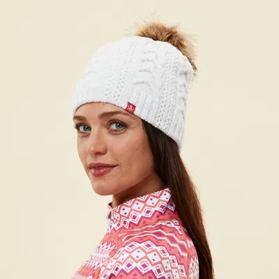 Krimson Klover Hot Springs Beanie In Snow In Beige