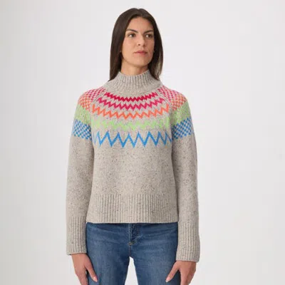 Krimson Klover Lara Mock Neck In Gray