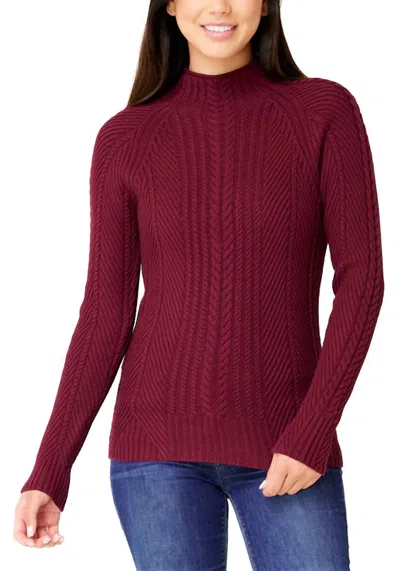Krimson Klover Lydia Sweater In Bordeaux In Brown
