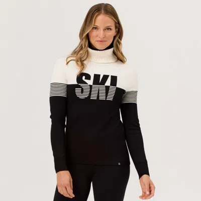 Krimson Klover Slopeside Turtleneck In Black
