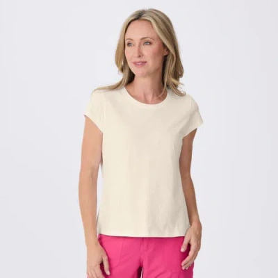 Krimson Klover The Fav Solid Short Sleve Tee In Neutral