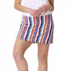 Krimson Klover Wellington Skort - Plus In Spectrum Stripe Multi In Multi