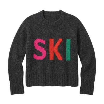 Krimson Klover Women's Ski Crew Neck - Black