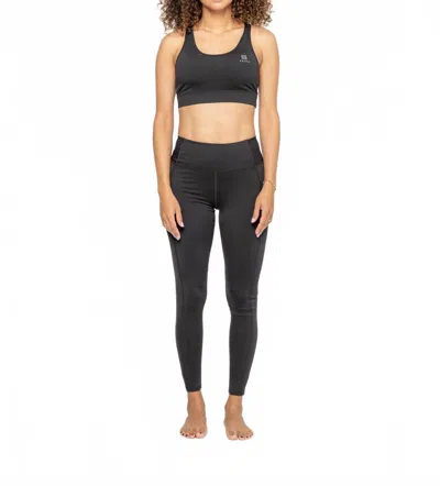 Krina Softly Leggings In Black