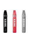 Krink K-55 3 Pack Paint Marker Set: Black, Red, Silver