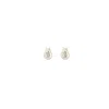 Kris Nations Ladybug Stud Earrings Sterling Silver