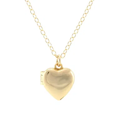 Kris Nations Women's Gold Heart Locket