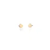 Kris Nations Women's Gold Heart Stud Earrings In Gold