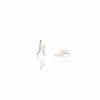Kris Nations Women's Lightning Bolt Stud Earrings - Sterling Silver In Silver