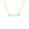 Kris Nations Women's Mama Charm Necklace Gold Vermeil