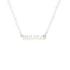 Kris Nations Women's Mama Charm Necklace Sterling Silver
