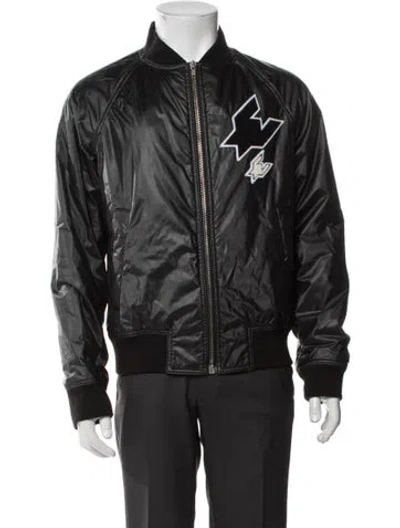 Pre-owned Kris Van Assche Bomber Jacket In Black