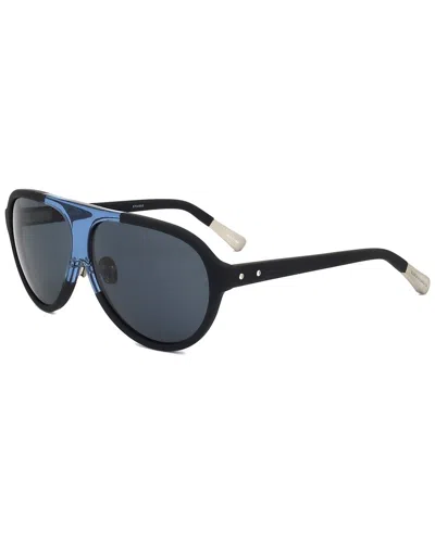 Kris Van Assche By Linda Farrow Gallery Kris Van Assche By Linda Farrow Men's Kva33 54mm Sunglasses In Black