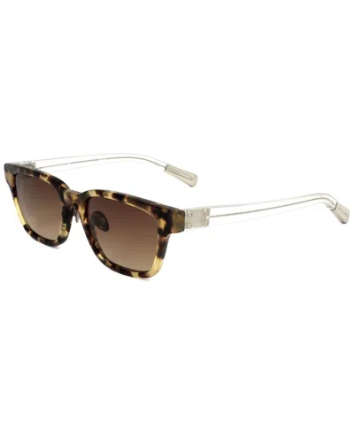 Kris Van Assche By Linda Farrow Gallery Kris Van Assche By Linda Farrow Unisex Kva18 50mm Sunglasses In Brown