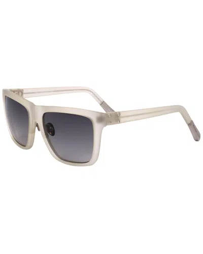 Kris Van Assche By Linda Farrow Gallery Kris Van Assche By Linda Farrow Unisex Kva44 54mm Sunglasses In White