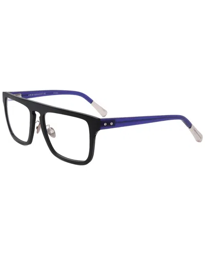 Kris Van Assche By Linda Farrow Gallery Kris Van Assche By Linda Farrow Unisex Kva52 56mm Optical Frames In Black