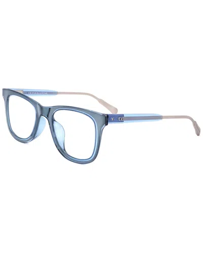 Kris Van Assche By Linda Farrow Gallery Kris Van Assche By Linda Farrow Unisex Kva61 49mm Optical Frames In Blue