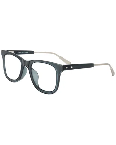 Kris Van Assche By Linda Farrow Gallery Kris Van Assche By Linda Farrow Unisex Kva61 49mm Optical Frames In Black