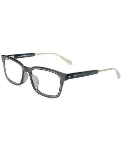 Kris Van Assche By Linda Farrow Gallery Kris Van Assche By Linda Farrow Unisex Kva67 53mm Optical Frames In Gray