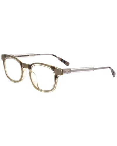 Kris Van Assche By Linda Farrow Gallery Kris Van Assche By Linda Farrow Unisex Kva72 49mm Optical Frames In Brown