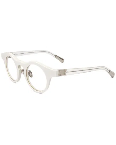 Kris Van Assche By Linda Farrow Gallery Kris Van Assche By Linda Farrow Women's Kva13 44mm Optical Frames In White