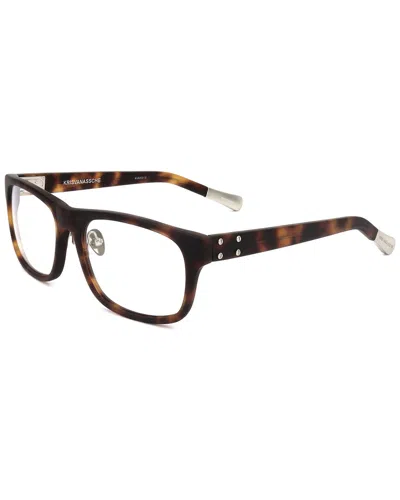 Kris Van Assche By Linda Farrow Gallery Kris Van Assche By Linda Farrow Women's Kva43 51mm Optical Frames In Black