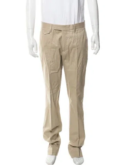 Pre-owned Kris Van Assche Dress Pants In Neutrals