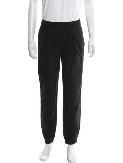 Pre-owned Kris Van Assche Graphic Print Joggers In Gray
