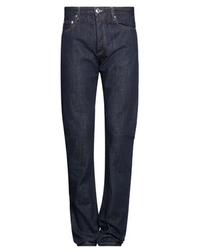 Kris Van Assche Man Jeans Blue Size 29 Cotton