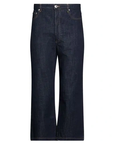 Kris Van Assche Man Jeans Blue Size 31 Cotton