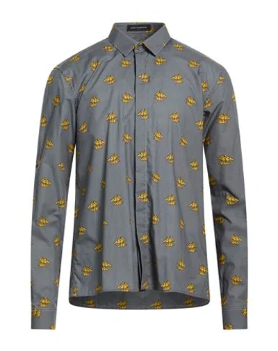 Kris Van Assche Man Shirt Grey Size 36 Polyester