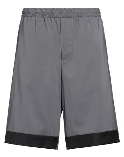 Kris Van Assche Man Shorts & Bermuda Shorts Grey Size 30 Virgin Wool, Elastane