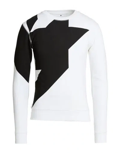 Kris Van Assche Man Sweatshirt White Size S Cotton, Polyester