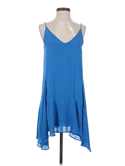 Pre-owned Krisa Casual Dress In Blue