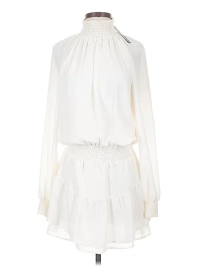 Pre-owned Krisa Casual Dress In Ivory