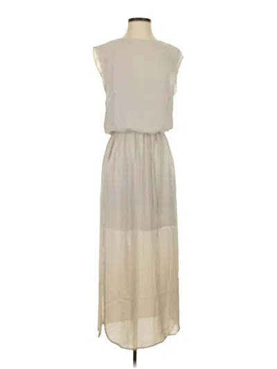 Pre-owned Krisa Casual Dress In Ivory